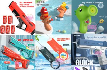 Top 5 Mẫu Súng Nước Áp Lực Cỡ Lớn – Đẹp Độc Lạ Hot Nhất Hè 2023