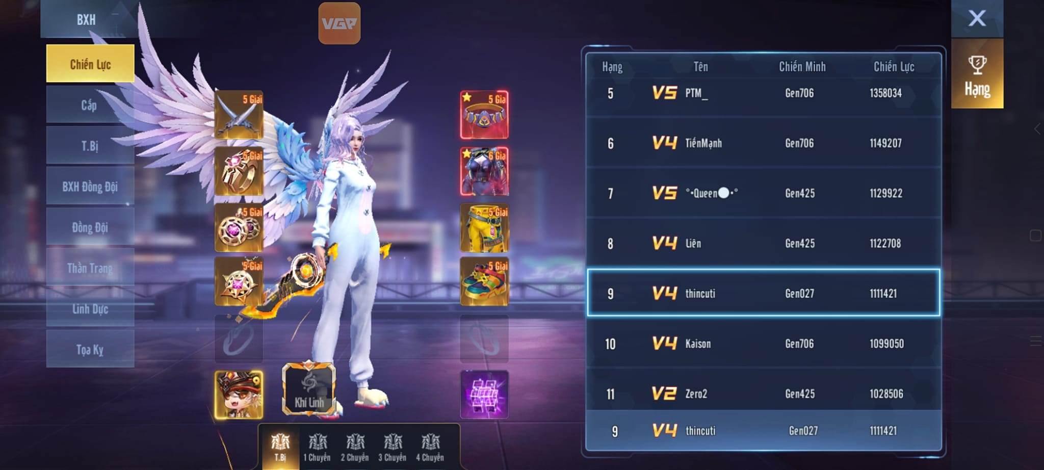 Code game kỷ nguyên genz 